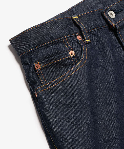 MR.OLIVE/15oz OLD SELVAGE DENIM / WASHED RELAX TAPERED JEANS ミスターオリーブ/15オンス オールドセルビッチデニム/ウォッシュド リラックステーパードジーンズ
